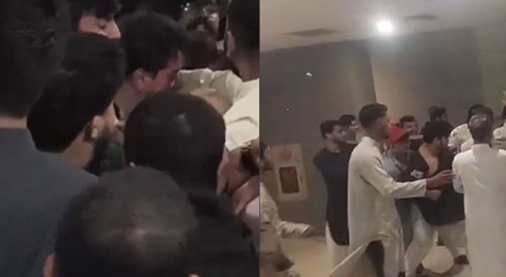 শাহবাগে এনসিপির দুই পক্ষের সংঘর্ষ শাহবাগে এনসিপির দুই পক্ষের সংঘর্ষ