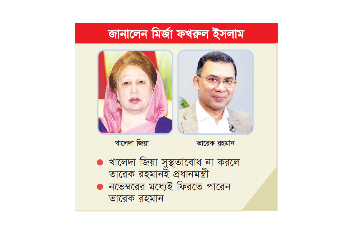 ক্ষমতায় গেলে প্রধানমন্ত্রী হতে পারেন খালেদা জিয়া ক্ষমতায় গেলে প্রধানমন্ত্রী হতে পারেন খালেদা জিয়া