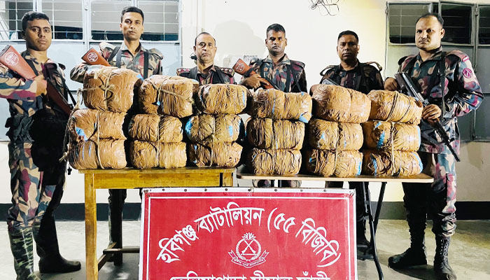 হবিগঞ্জে ৭৮ কেজি ভারতীয় গাঁজা ও ৪৭ বোতল মদ জব্দ হবিগঞ্জে ৭৮ কেজি ভারতীয় গাঁজা ও ৪৭ বোতল মদ জব্দ