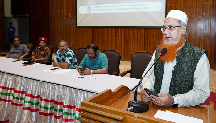 চুয়েটে অগ্নি ও ভূমিকম্প নিরাপত্তা বিষয়ক কর্মশালা সম্পন্ন