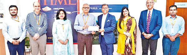 আইসিডিডিআরবিকে অ্যালায়েন্স ফাইন্যান্সের অনুদান