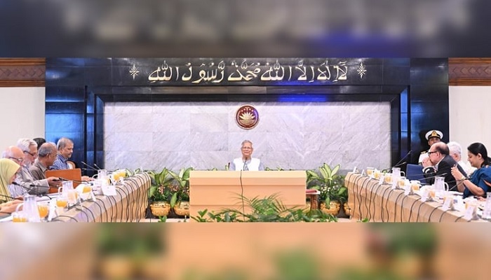 উপদেষ্টা পরিষদের বৈঠক অনুষ্ঠিত উপদেষ্টা পরিষদের বৈঠক অনুষ্ঠিত