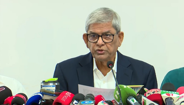 ঐকমত্য কমিশনের সুপারিশ জাতির সঙ্গে প্রতারণার শামিল: মির্জা ফখরুল ঐকমত্য কমিশনের সুপারিশ জাতির সঙ্গে প্রতারণার শামিল: মির্জা ফখরুল