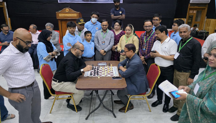 চট্টগ্রামে ইসলাম মিয়া মেমোরিয়াল আন্তঃস্কুল দাবা চ্যাম্পিয়নশিপ উদ্বোধন চট্টগ্রামে ইসলাম মিয়া মেমোরিয়াল আন্তঃস্কুল দাবা চ্যাম্পিয়নশিপ উদ্বোধন