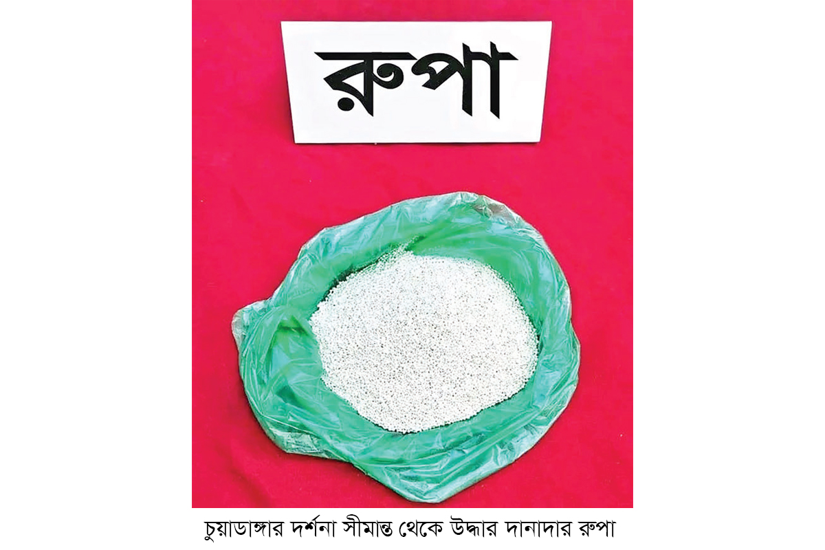 দর্শনায় ছয় কেজি রুপা উদ্ধার