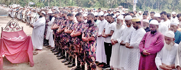 দেশের সার্বভৌমত্ব রক্ষায় বিজিবি সৈনিক আকতার হোসেনের আত্মত্যাগ