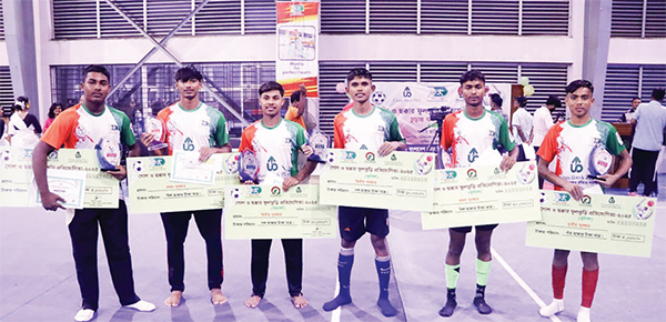 বিকেএসপির ‘গোল ও ছক্কার ফুলঝুরি’ সম্পন্ন