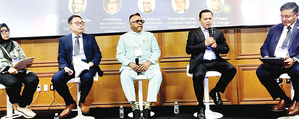 এশিয়া প্যাসিফিকে বক্তা হিসেবে ড. মো. সবুর খানের যোগদান