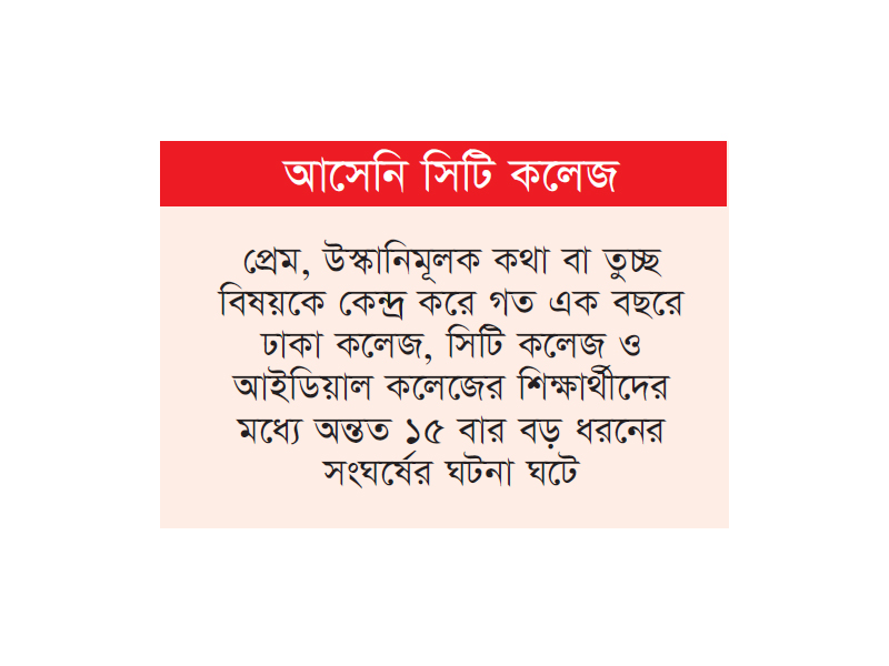 ঢাকা কলেজ ও আইডিয়াল কলেজের ‘শান্তি চুক্তি’