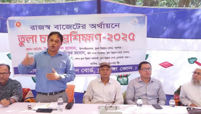 চুয়াডাঙ্গায় তুলা চাষে উদ্বুদ্ধ করতে তুলা চাষীদের প্রশিক্ষণ চুয়াডাঙ্গায় তুলা চাষে উদ্বুদ্ধ করতে তুলা চাষীদের প্রশিক্ষণ