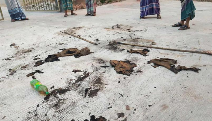 সাটুরিয়ায় গ্রামীণ ব্যাংকের সামনে দুর্বৃত্তদের আগুন সাটুরিয়ায় গ্রামীণ ব্যাংকের সামনে দুর্বৃত্তদের আগুন