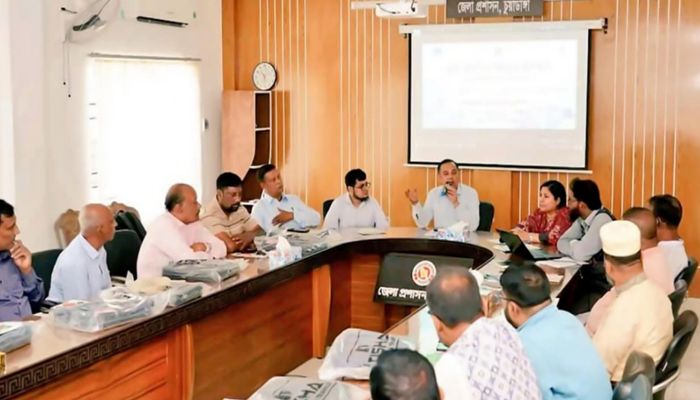 চুয়াডাঙ্গায় গ্রাম আদালত বিষয়ক প্রশিক্ষণ চুয়াডাঙ্গায় গ্রাম আদালত বিষয়ক প্রশিক্ষণ