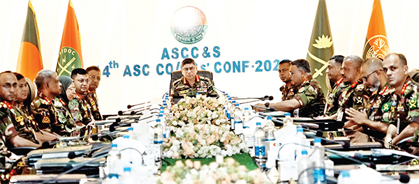 আর্মি সার্ভিস কোরের বাৎসরিক অধিনায়ক সম্মেলন