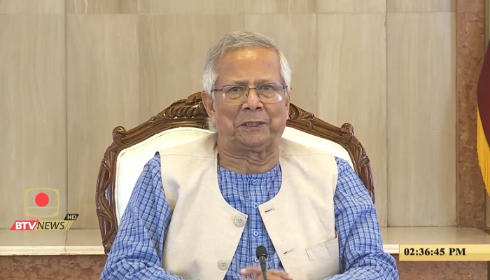 সংসদের উচ্চ কক্ষে পিআর: প্রধান উপদেষ্টা সংসদের উচ্চ কক্ষে পিআর: প্রধান উপদেষ্টা