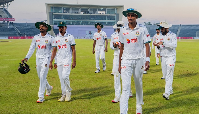 ইনিংস ও ৪৭ রানে জিতে সিরিজে এগিয়ে গেল বাংলাদেশ