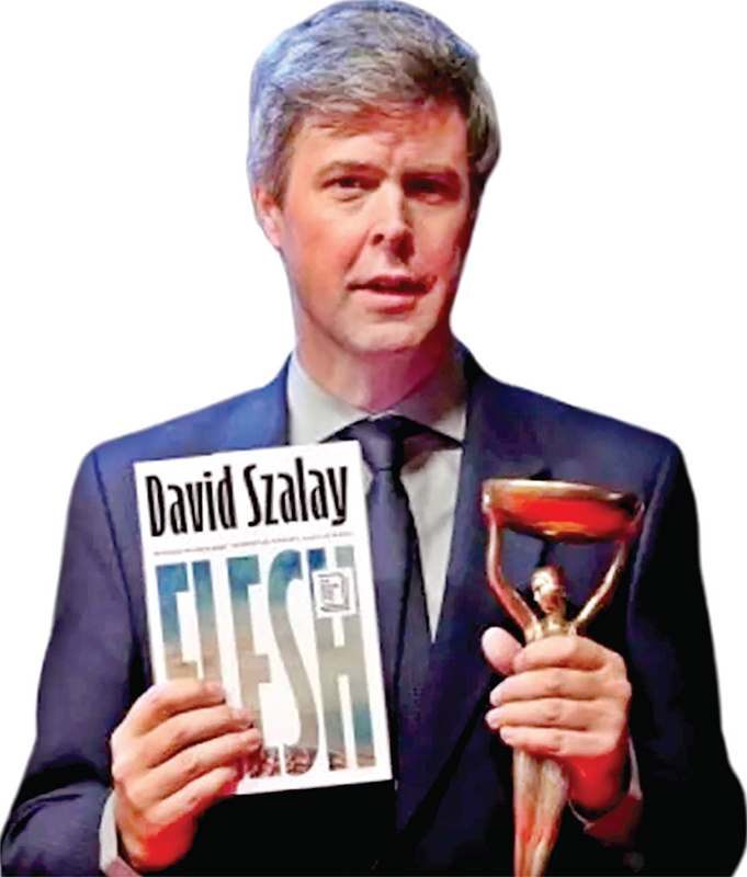 বুকার পুরস্কার জিতলেন হাঙ্গেরীয়-ব্রিটিশ লেখক ডেভিড সা-লাই বুকার পুরস্কার জিতলেন হাঙ্গেরীয়-ব্রিটিশ লেখক ডেভিড সা-লাই