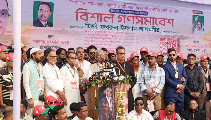 আমরা আর দাদাগিরি দেখতে চাই না, ভারতকে মির্জা ফখরুল