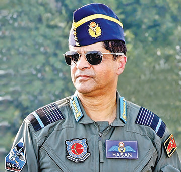 বাংলাদেশ বিমান বাহিনী প্রধানের সংযুক্ত আরব আমিরাত গমন