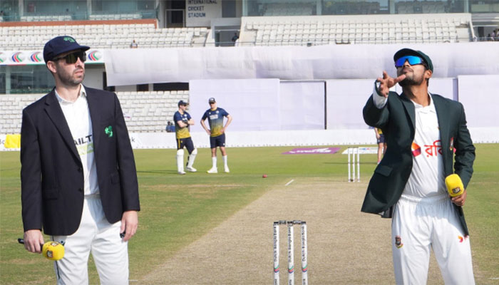 বাংলাদেশ–আয়ারল্যান্ড টেস্টসহ টিভিতে আজ যেসব খেলা বাংলাদেশ–আয়ারল্যান্ড টেস্টসহ টিভিতে আজ যেসব খেলা