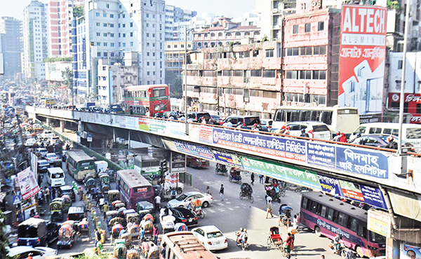 তীব্র যানজট