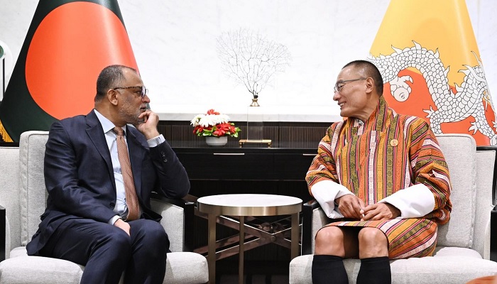 ভুটানের প্রধানমন্ত্রীর সঙ্গে বাণিজ্য উপদেষ্টার সাক্ষাৎ ভুটানের প্রধানমন্ত্রীর সঙ্গে বাণিজ্য উপদেষ্টার সাক্ষাৎ