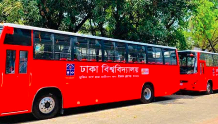 শিক্ষার্থীদের বাড়ি ফিরতে বাস সার্ভিস চালুর উদ্যোগ ডাকসুর