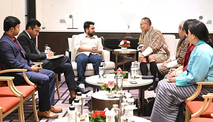 ভুটানের প্রধানমন্ত্রীর সঙ্গে এনসিপি নেতাদের সাক্ষাৎ