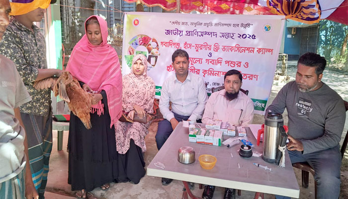 ঈশ্বরগঞ্জে ‘ফ্রি’ ভেটেরিনারি সেবা, খামারিদের ব্যাপক সাড়া