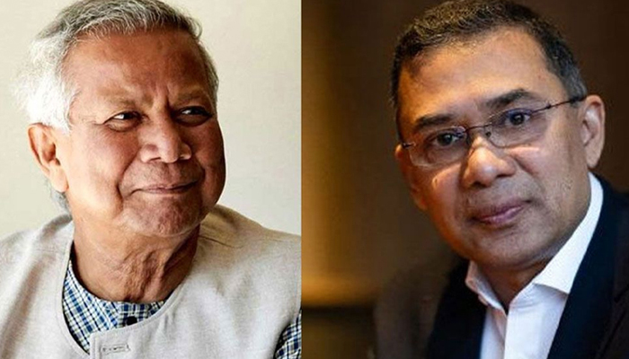 প্রধান উপদেষ্টার প্রতি তারেক রহমানের কৃতজ্ঞতা প্রকাশ প্রধান উপদেষ্টার প্রতি তারেক রহমানের কৃতজ্ঞতা প্রকাশ