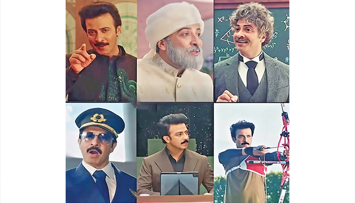 একের ভেতর ছয় শাকিব!