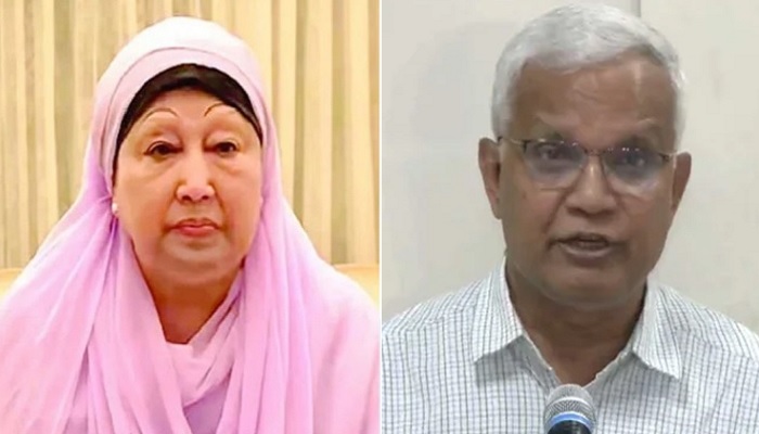 খালেদা জিয়ার স্বাস্থ্যগত তথ্যে ডা. জাহিদ ছাড়া অন্য কারো বক্তব্য নয়: বিএনপি