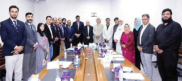 ইউজিসি চেয়ারম্যানের সঙ্গে পাকিস্তান উচ্চশিক্ষা কমিশনের প্রতিনিধিদলের সাক্ষাৎ