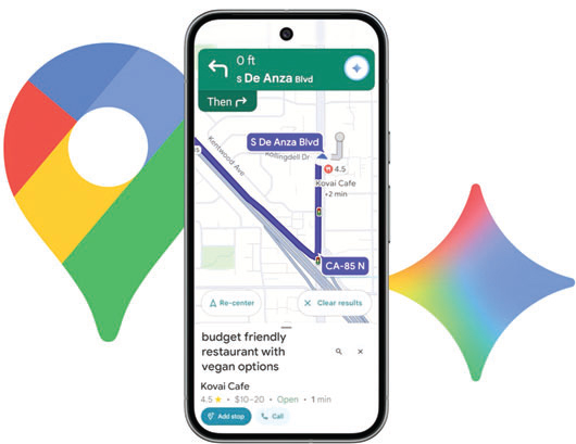 গুগল ম্যাপে পথ দেখাবে জেমিনি