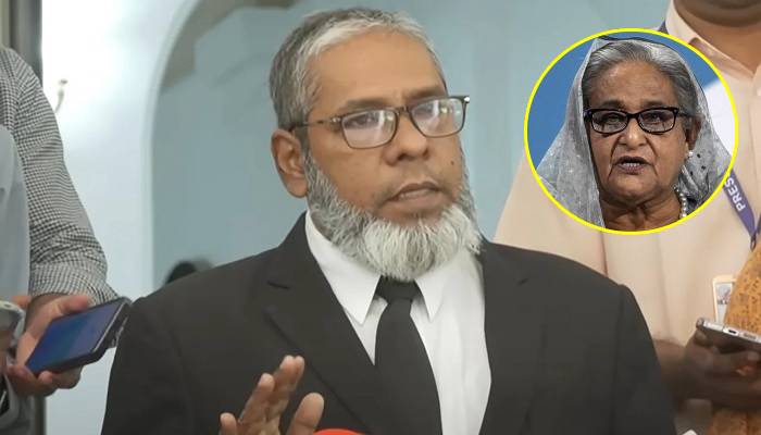 গুমের দুই মামলায় হাসিনার রাষ্ট্রনিযুক্ত আইনজীবী হলেন সেই আমির হোসেন