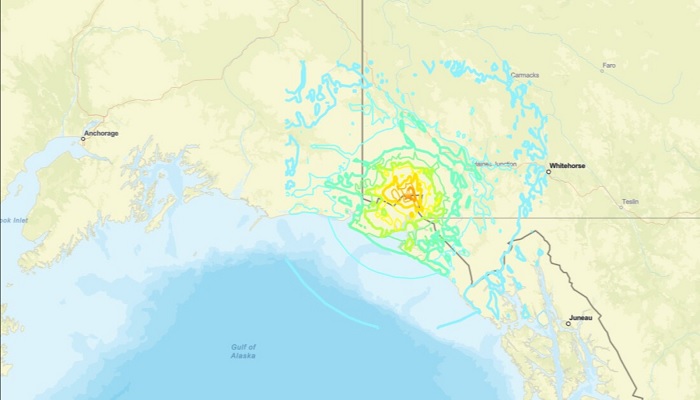 ৭ মাত্রার ভূমিকম্পে কেঁপে উঠল যুক্তরাষ্ট্র-কানাডা সীমান্ত ৭ মাত্রার ভূমিকম্পে কেঁপে উঠল যুক্তরাষ্ট্র-কানাডা সীমান্ত