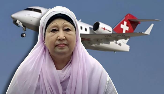 খালেদা জিয়াকে লন্ডন নিতে মঙ্গলবার আসছে না এয়ার অ্যাম্বুলেন্স 