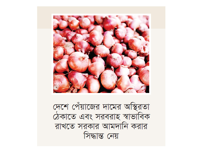 দিনাজপুরে পেঁয়াজের দাম কেজিতে কমেছে ৩০ টাকা