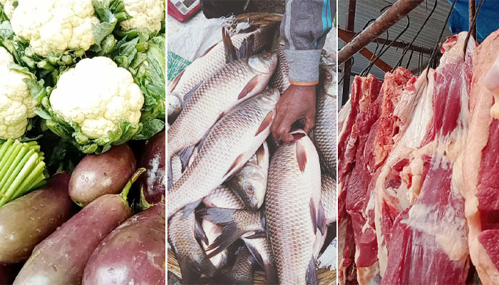 সবজি-মাছ-মাংসের দাম উর্ধ্বমুখী, বাজেটে চাপ ক্রেতাদের
