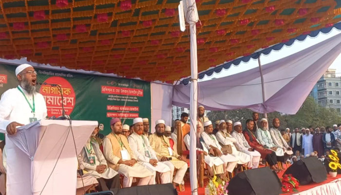 ‘যারা নির্বাচন এলে মাথায় টুপি দেয়, হাতে তসবি নেয় তারাই ধর্ম ব্যবসায়ী’ ‘যারা নির্বাচন এলে মাথায় টুপি দেয়, হাতে তসবি নেয় তারাই ধর্ম ব্যবসায়ী’