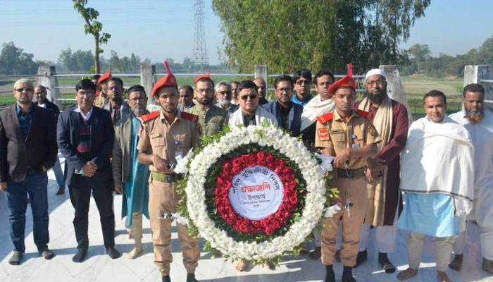 বেরোবিতে শহিদ বুদ্ধিজীবী দিবস পালিত বেরোবিতে শহিদ বুদ্ধিজীবী দিবস পালিত