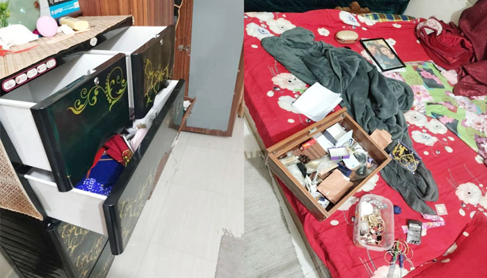 ঈশ্বরদীতে অভিনব কৌশলে পুলিশ কর্মকর্তার বাসায় দুর্ধর্ষ চুরি ঈশ্বরদীতে অভিনব কৌশলে পুলিশ কর্মকর্তার বাসায় দুর্ধর্ষ চুরি