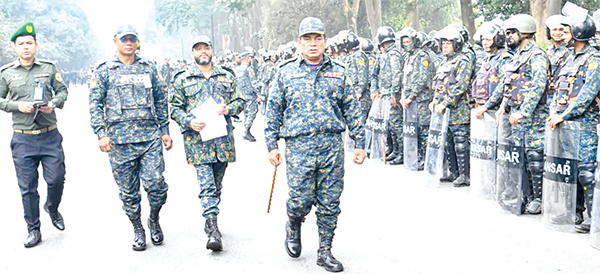 খালেদা জিয়ার জানাজায় ৫০ প্লাটুন আনসার ও টিডিপি মোতায়েন