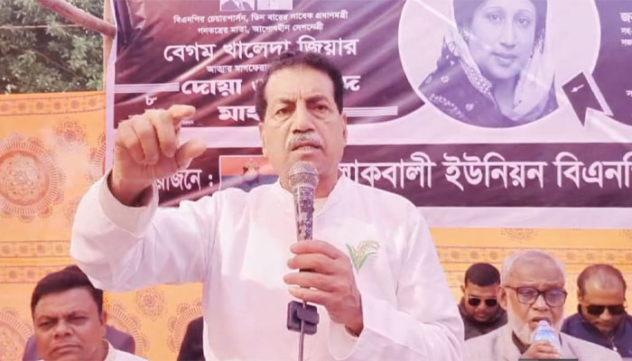 ‘হাসিনার প্রতিহিংসার কারণে খালেদা জিয়া উন্নত চিকিৎসা পাননি’ ‘হাসিনার প্রতিহিংসার কারণে খালেদা জিয়া উন্নত চিকিৎসা পাননি’