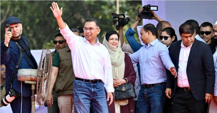 রোববার ৪ জেলায় নির্বাচনী জনসভা করবেন তারেক রহমান রোববার ৪ জেলায় নির্বাচনী জনসভা করবেন তারেক রহমান