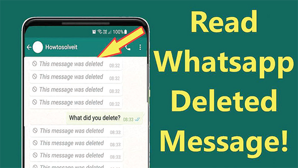 হোয়াটসঅ্যাপের ডিলিট করা মেসেজ পড়ার উপায় হোয়াটসঅ্যাপের ডিলিট করা মেসেজ পড়ার উপায়