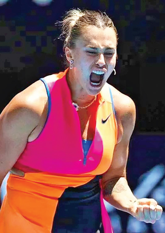 কোয়ার্টার ফাইনালে সাবালেঙ্কা কোয়ার্টার ফাইনালে সাবালেঙ্কা