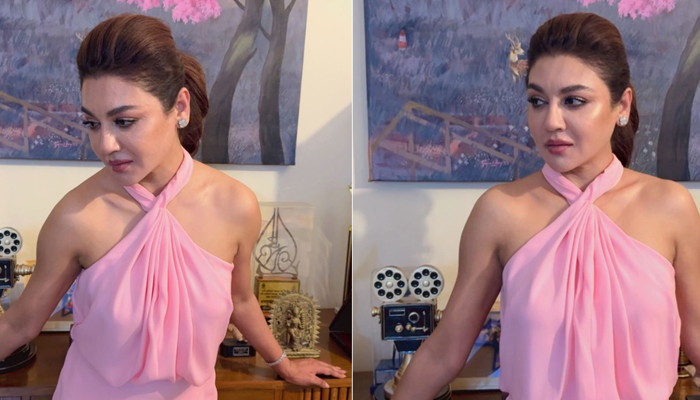 গোলাপি আভায় জয়ার জাদু গোলাপি আভায় জয়ার জাদু