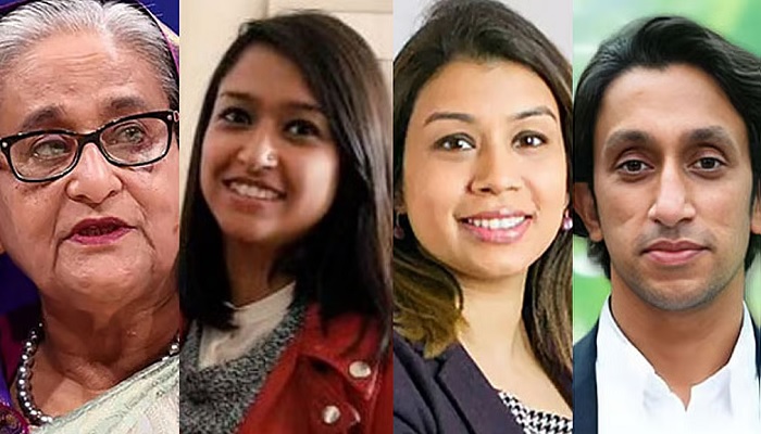 হাসিনা ১০, টিউলিপ ৪, আজমিনা-রাদওয়ানের ৭ বছর কারাদণ্ড