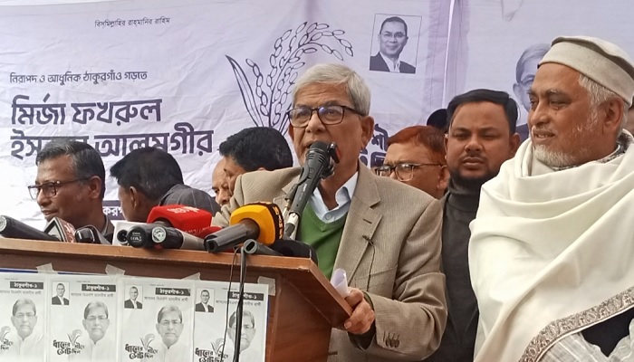 জামায়াত দেশটাকে আফগানিস্তান বানাতে চায়: মির্জা ফখরুল