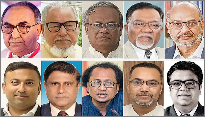 প্রধানমন্ত্রীর ১০ উপদেষ্টা কে কোন দায়িত্ব পেলেন প্রধানমন্ত্রীর ১০ উপদেষ্টা কে কোন দায়িত্ব পেলেন